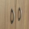 Closet Stanford 3 Puertas 2 Cajones Nogal