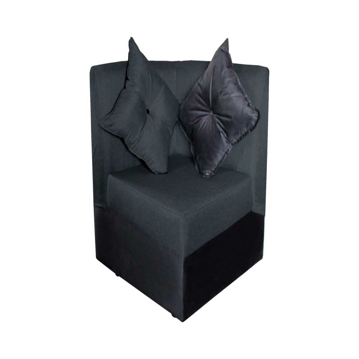 Modular Diseño A&M Home Madison Derecho 5 Cuerpos Negro