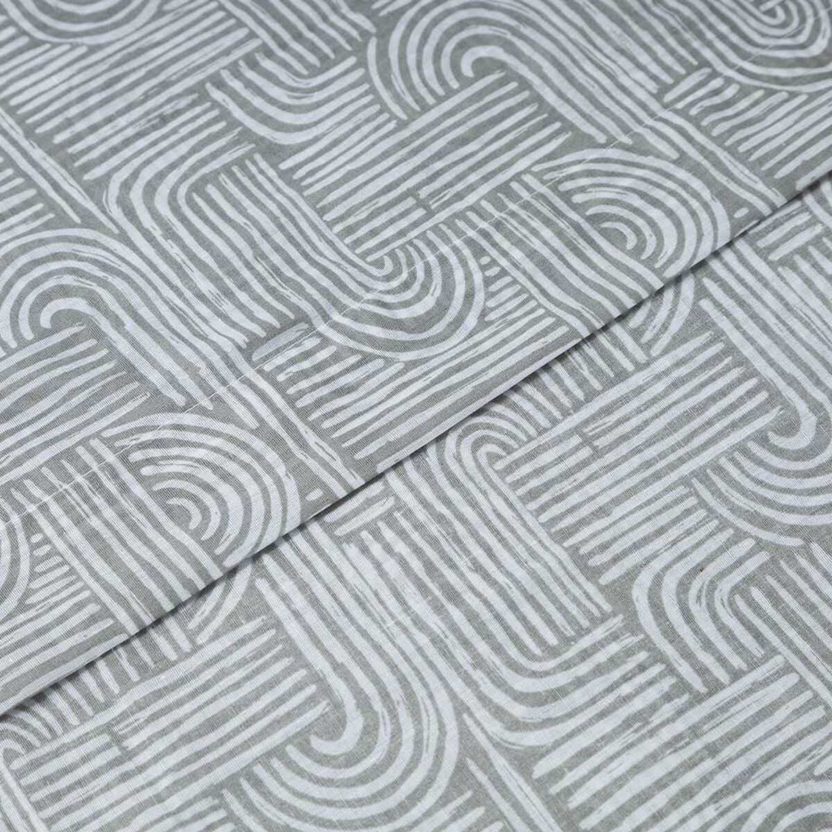 Juego de Sábanas Estampadas Casa Linda 132 Hilos 2 Plazas Espirales
