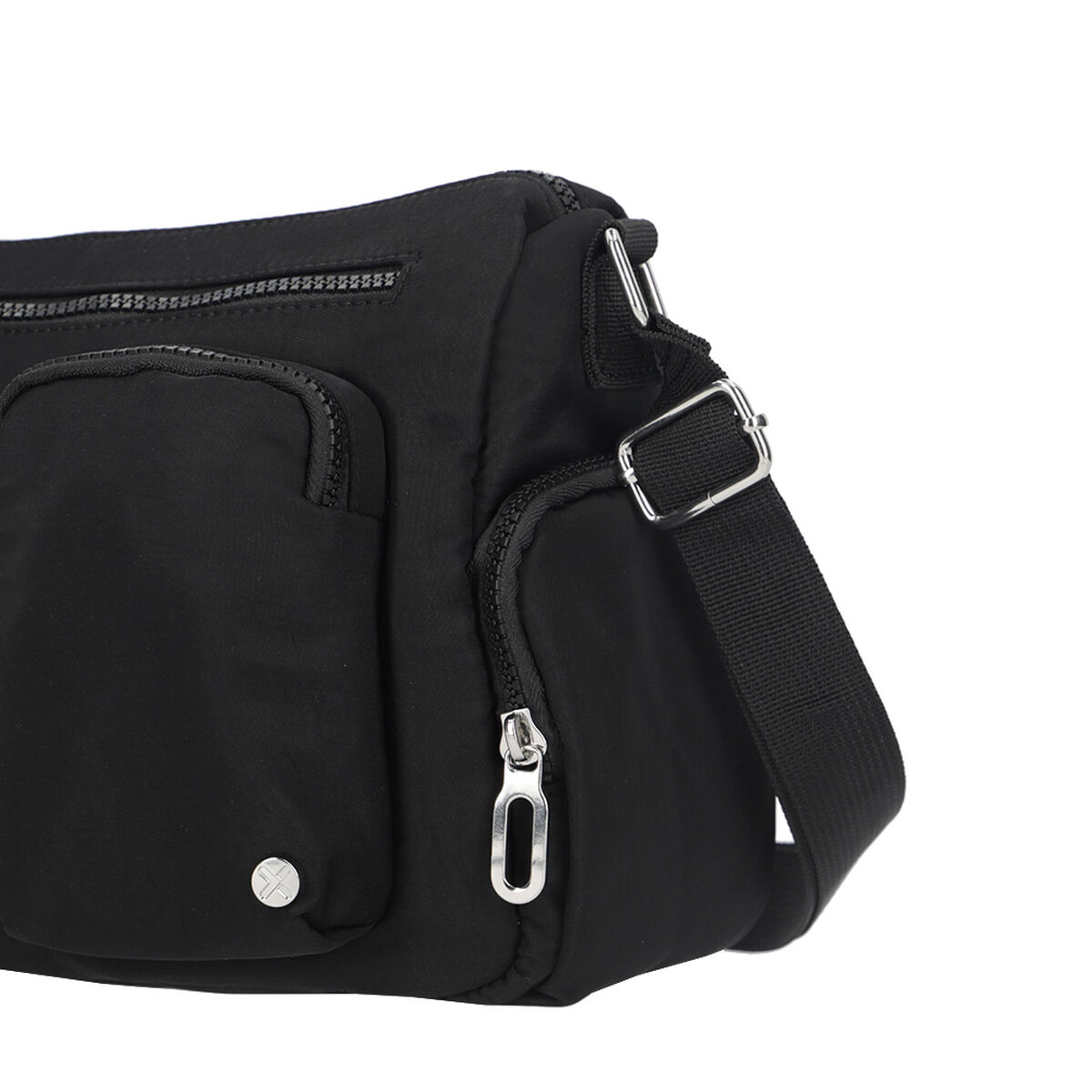 Cartera Cruzada de Mujer Lucca Negro M Xtrem