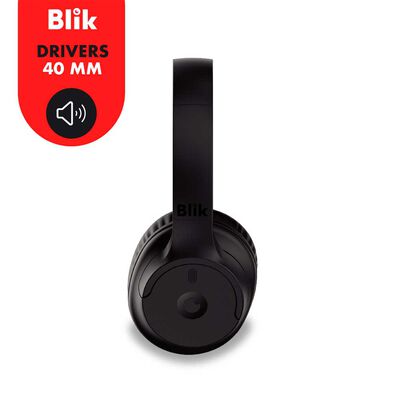 Imagen 2 del producto Audífonos Bluetooth Over Ear Blik Soul 250 Negro