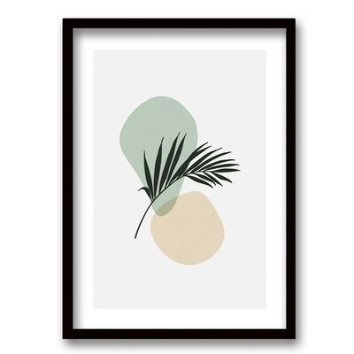 Imagen 1 del producto Cuadro Decorativo Retela Follaje II 70 x 50 cm