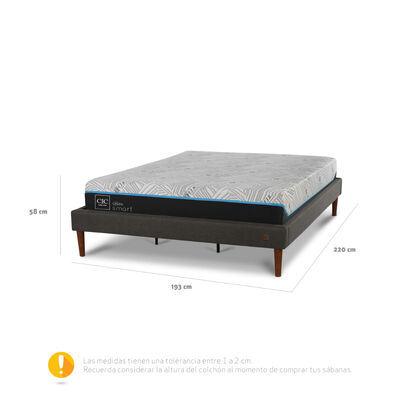 Imagen 2 del producto Cama Europea CIC Green Infinity King +