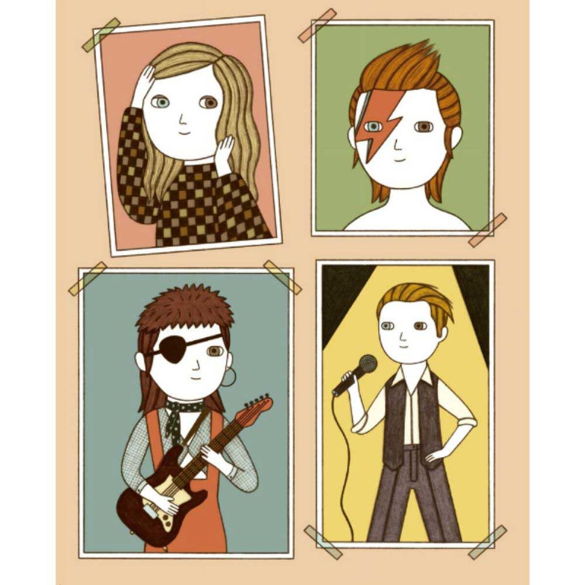 Libro Pequeño & Grande: David Bowie María Isabel Sánchez Vegara Zig-Zag