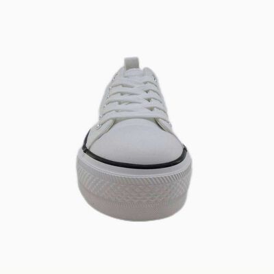 Imagen 2 del producto Zapatilla Urbana Niña Mila Blanco, Negro