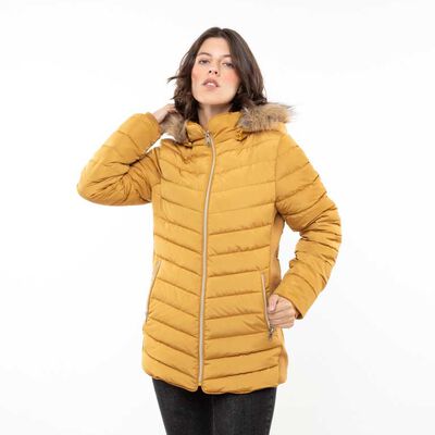 Parka Larga Gorro Mujer Zibel