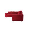 Sofá Seccional Deco Class Oxford 5 Cuerpos Burdeo