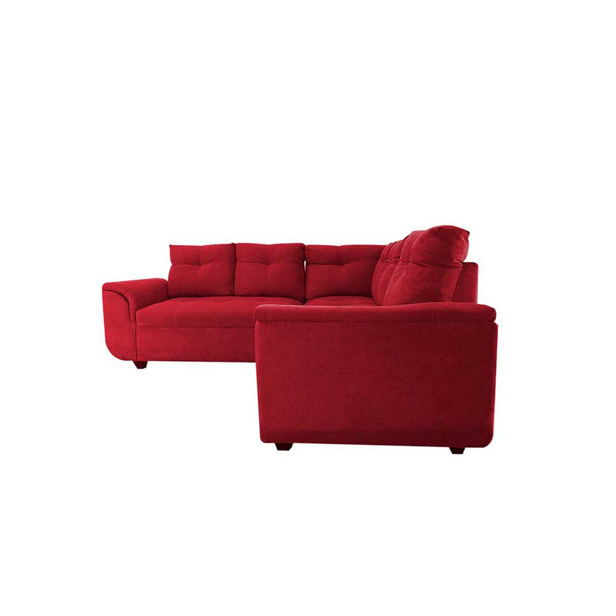 Sofá Seccional Deco Class Oxford 5 Cuerpos Burdeo