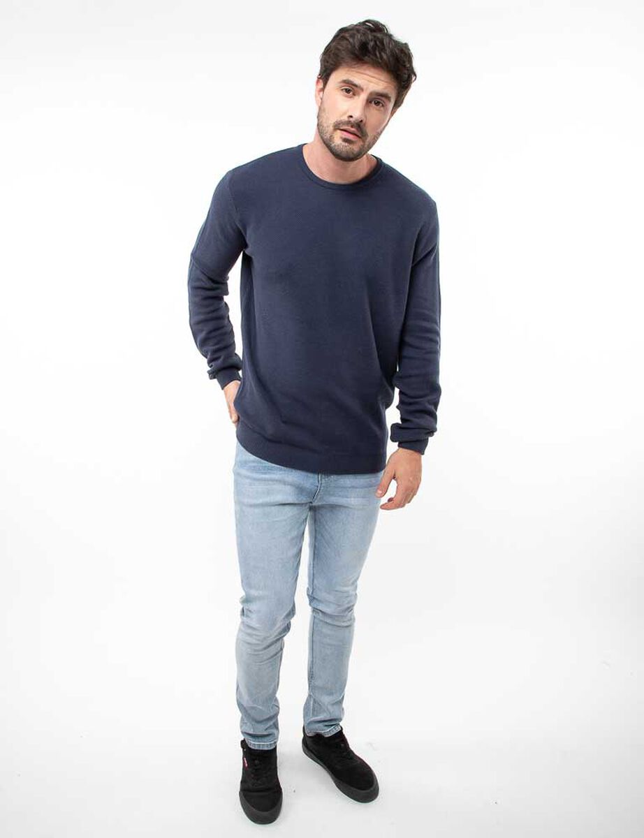 Sweater Slim Algod&oacute;n Hombre Zibel