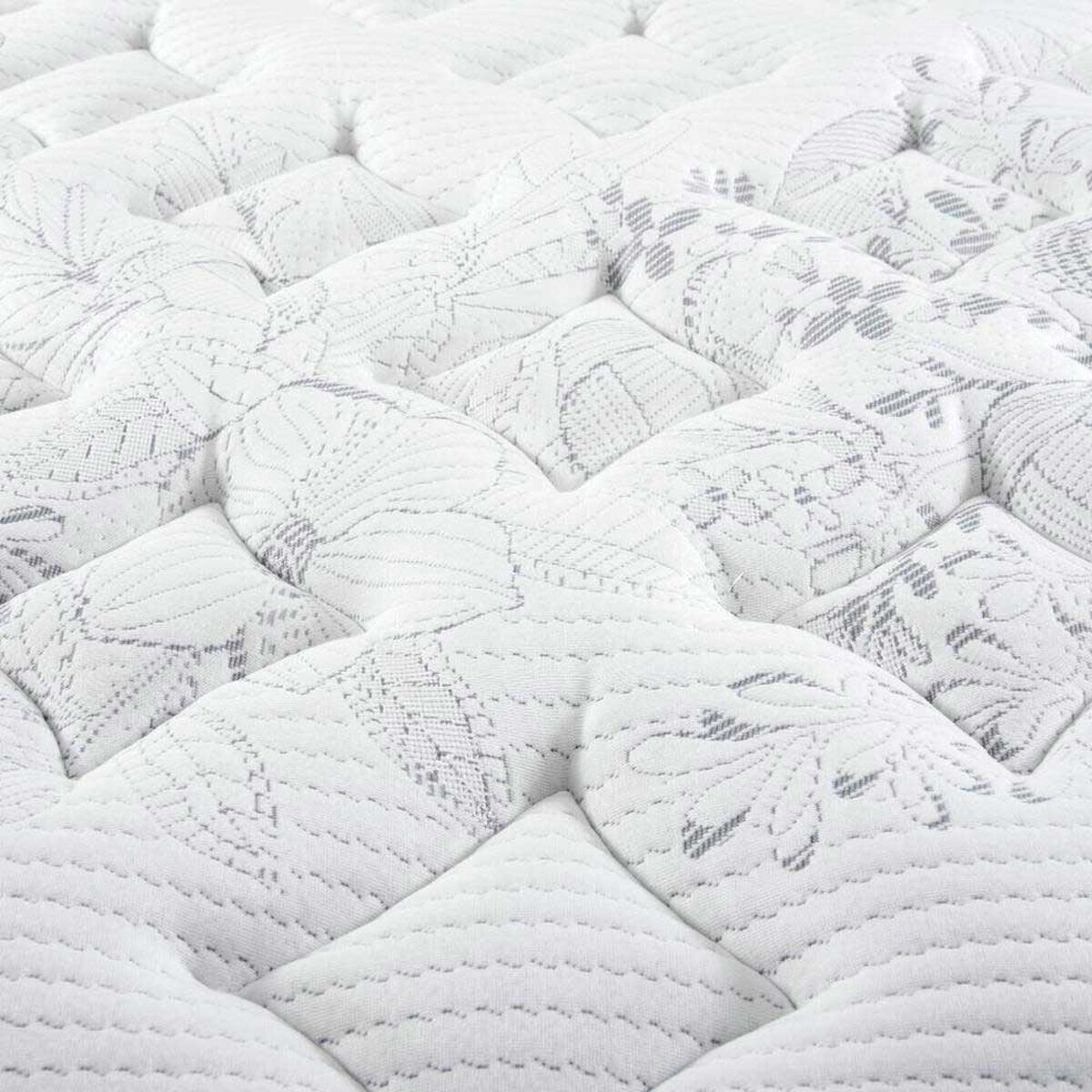 Cama Europea Flex King Majesty + 1 Respaldo + 2 Veladores