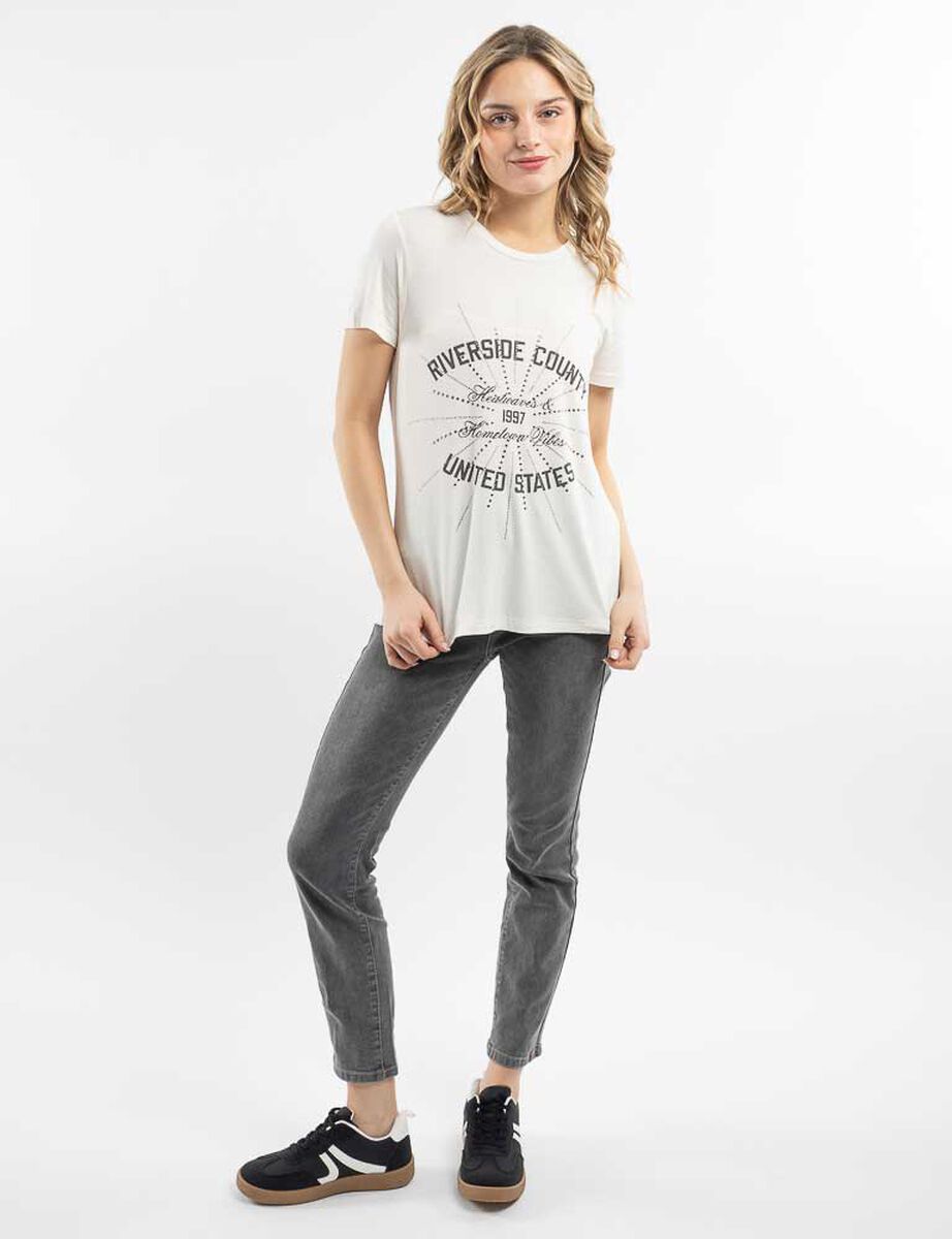 Polera Manga Corta Mujer Icono