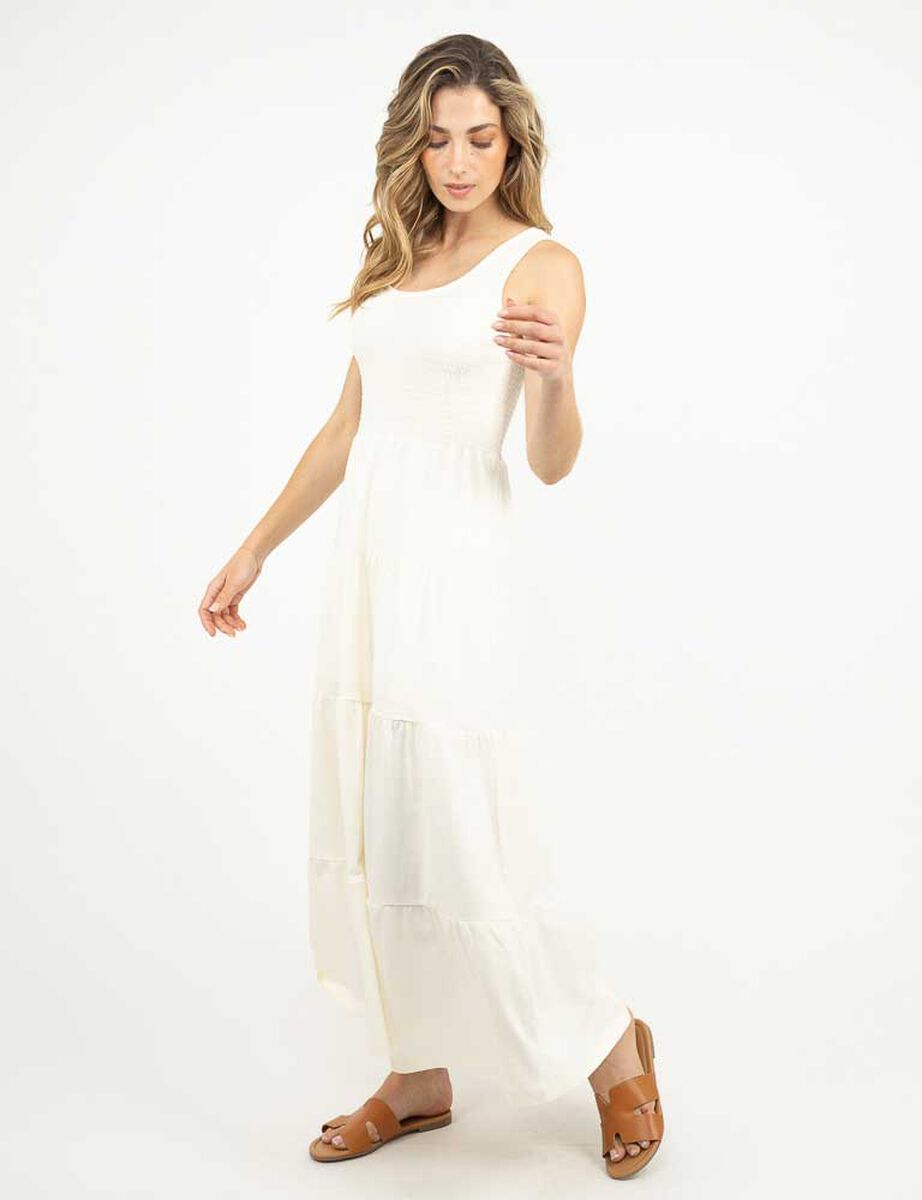 Vestido Maxi Sin Mangas Mujer Zibel