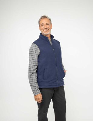 Imagen 1 del producto Polerón Sin Mangas Hombre Portman Club Navy, Negro, Verde