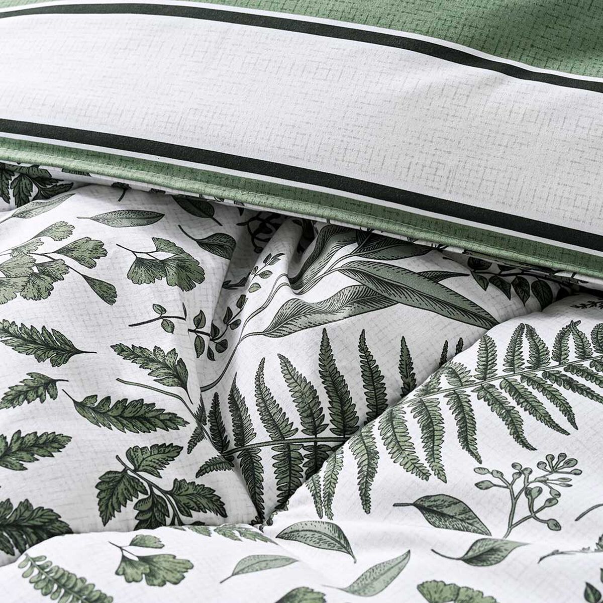 Cubrecama Cannon 1.5 Plazas Greenery