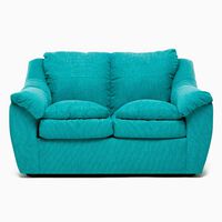 Sofá Cabsur Galicia 2 Cuerpos Chenille Turquesa