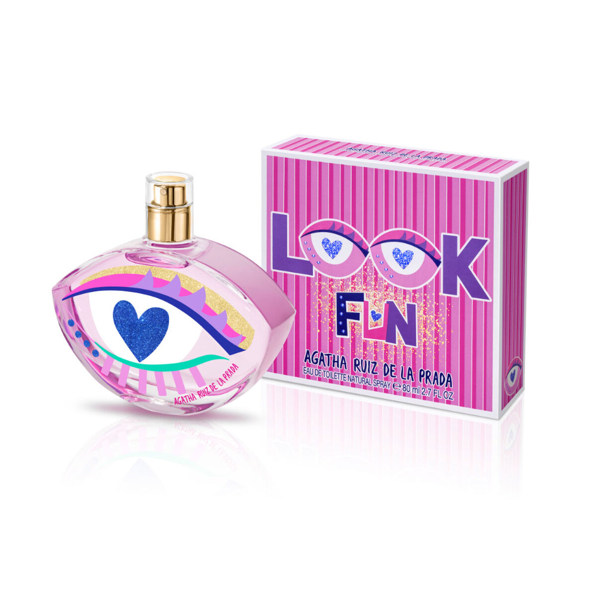 Perfume Agatha Ruiz de la Prada Mujer Look Fun EDT 80 ml