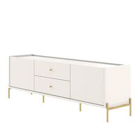 Rack TV Decocasa Jasper Hasta 50"" Off White