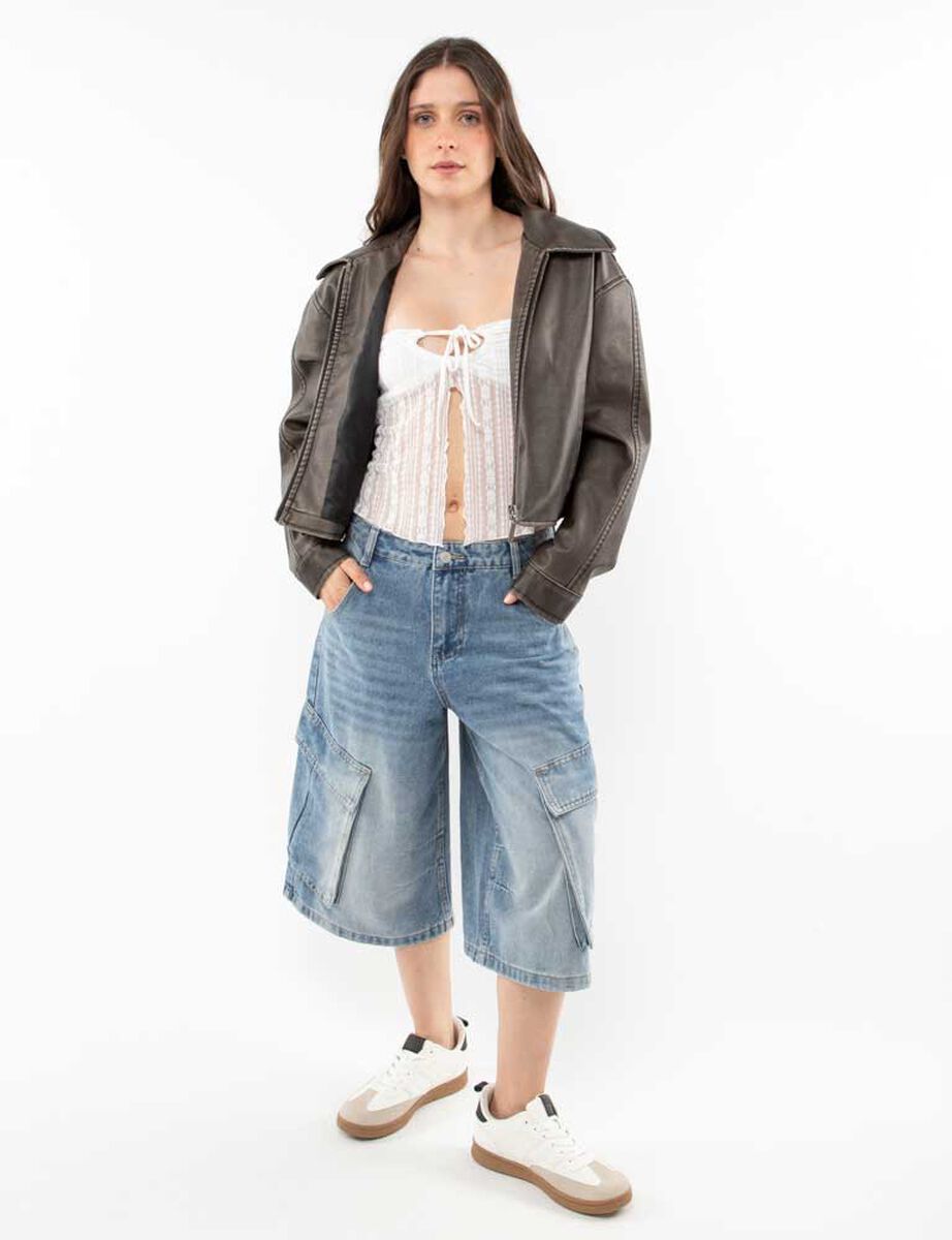 Bermuda Cargo Mujer Icono