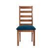 Juego de Comedor Latam Home Pamplona Oviedo 6 Sillas Cuero Gris
