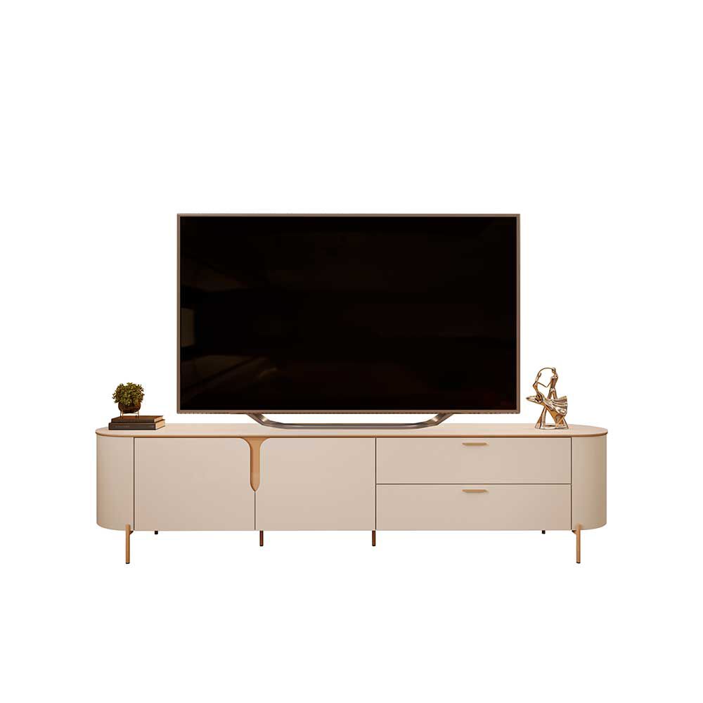 DI PORETTI DESIGN Rack Di Poretti Celine 70" Blanco