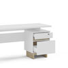 Escritorio Vekkahome Lost 2 Cajones Blanco