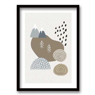 Imagen 1 del producto Cuadro Decorativo Retela Navidad II 40 x 30 cm