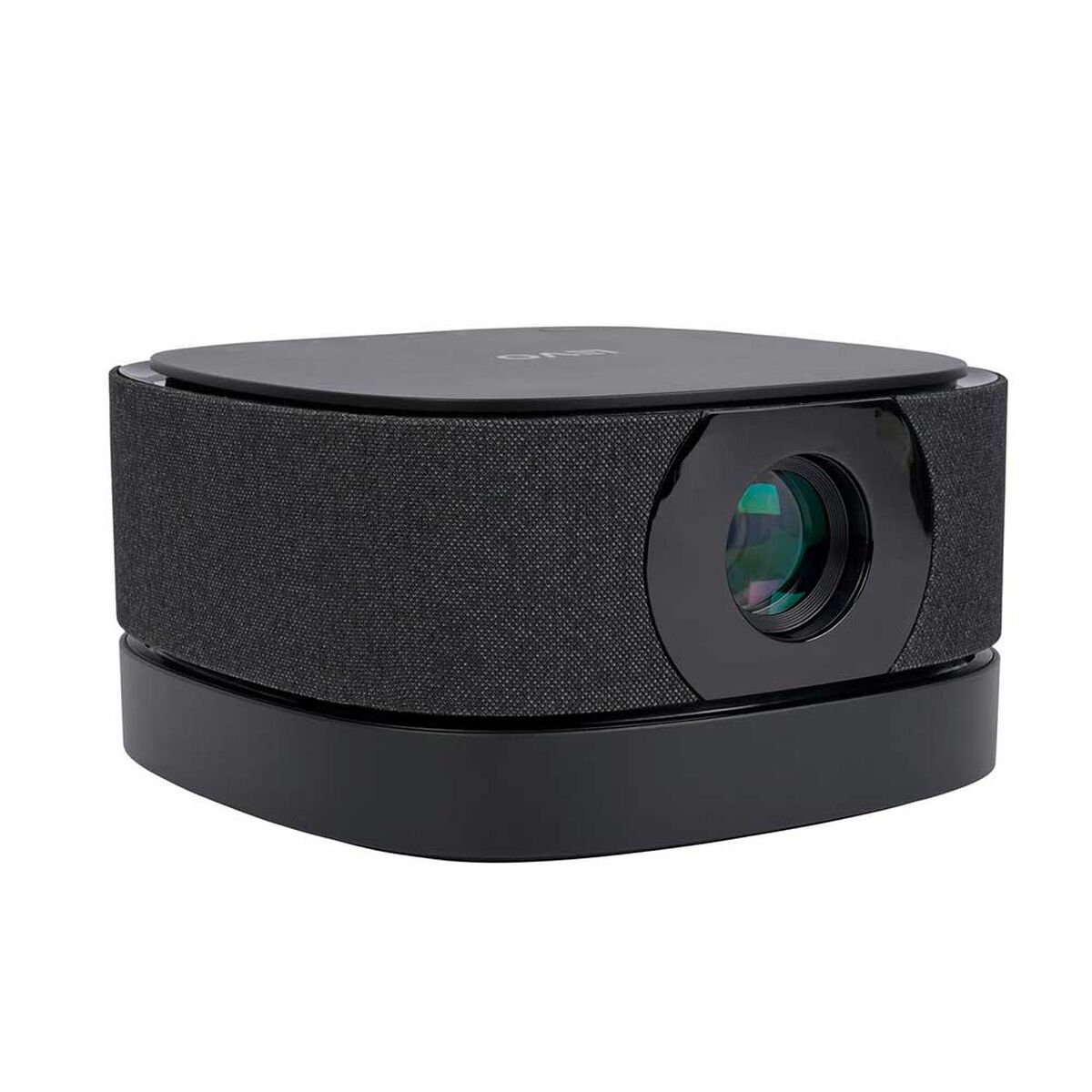 Proyector Portatil Lumix 9000lm + Telón Electrico 80" LEVO