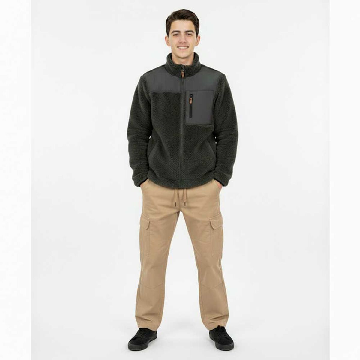 Pantal&oacute;n Recto Cintura Ajustable de Algod&oacute;n Ni&ntilde;o Cutback