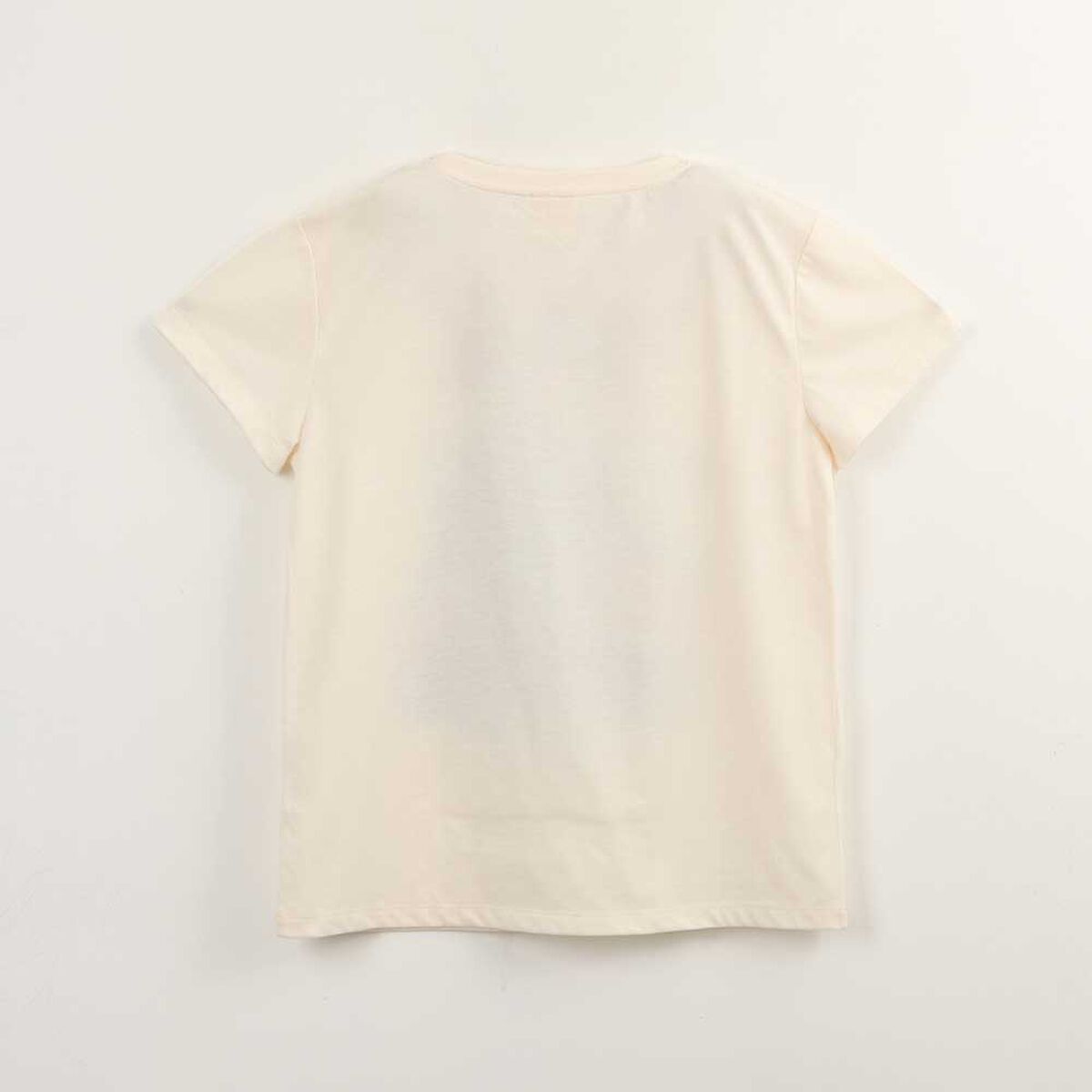 Polera Manga Corta Niña Stitch