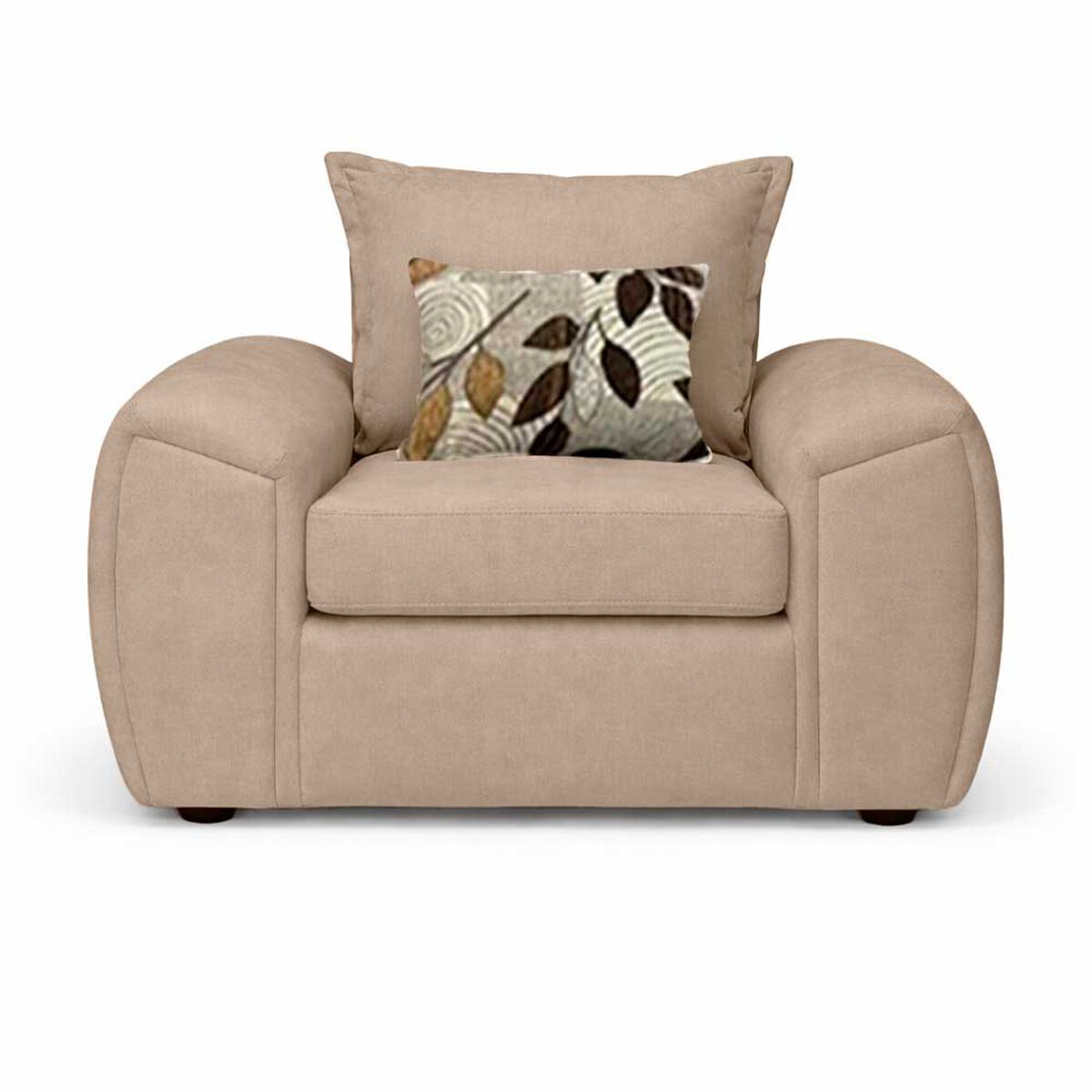 Juego de Living Elegant Detail New Houston 3-1-1 Cuerpos Beige
