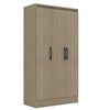Clóset Roca Segalín 3 Puertas 2 Cajones Maple