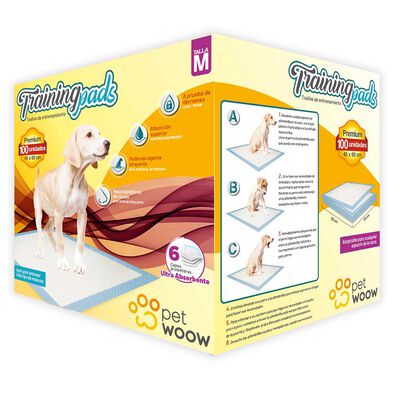 100 Sabanillas Entrenamiento para perros 45x60 PetWoow Celeste