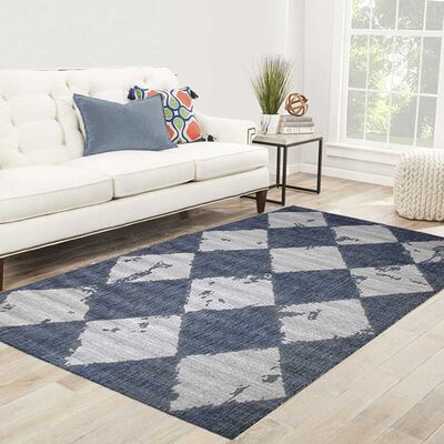 Imagen 2 del producto Alfombra Sisal Idetex Atenea Blue 240 x 340 cm