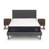 Cama Europea CIC King S&uacute;per Premium + Respaldo + Veladores