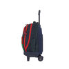 Mochila Con Ruedas Niño Cross 2.0 Dino Azul L Xtrem