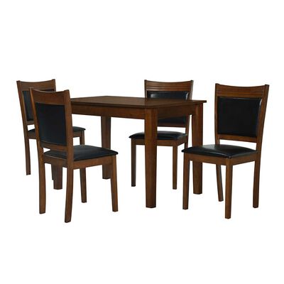 Juego de Comedor Zoy Home Andros 4 Sillas Café