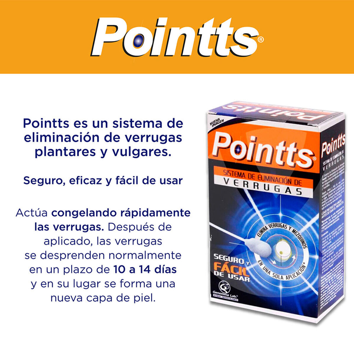 Pointts Sistema de Eliminación de Verrugas