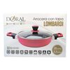 Arrocera Doral Lombardi C/Tapa 26 cm Roja