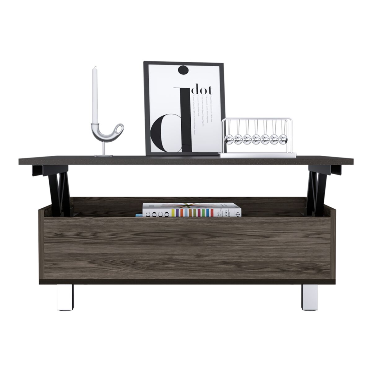 Mesa de Centro TuHome 5G-2 Coñac/Wengue