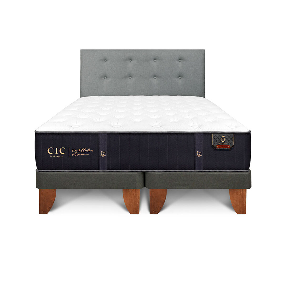 Cama Europea CIC 2 Plazas Premium