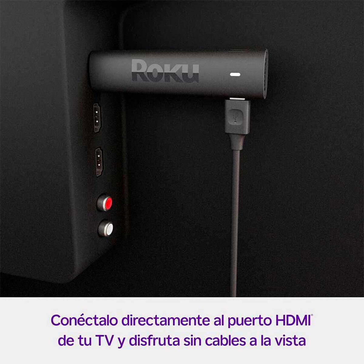 Reproductor Streaming Roku Stick+ 3810MX