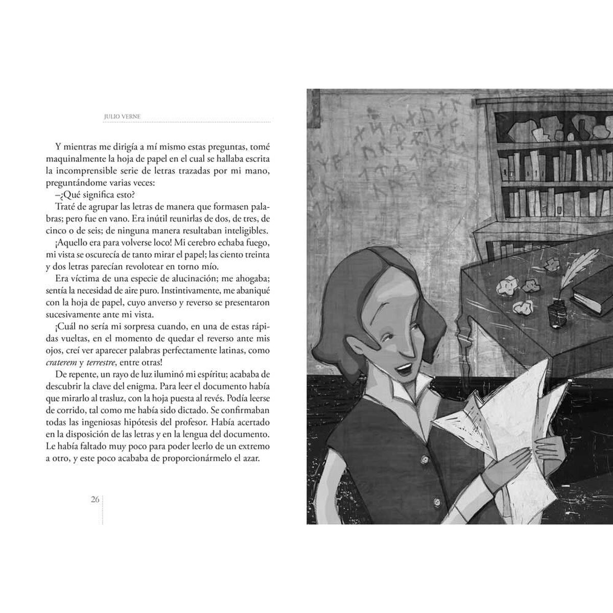 Libro Viaje al Centro de La Tierra Julio Verne Zig-Zag