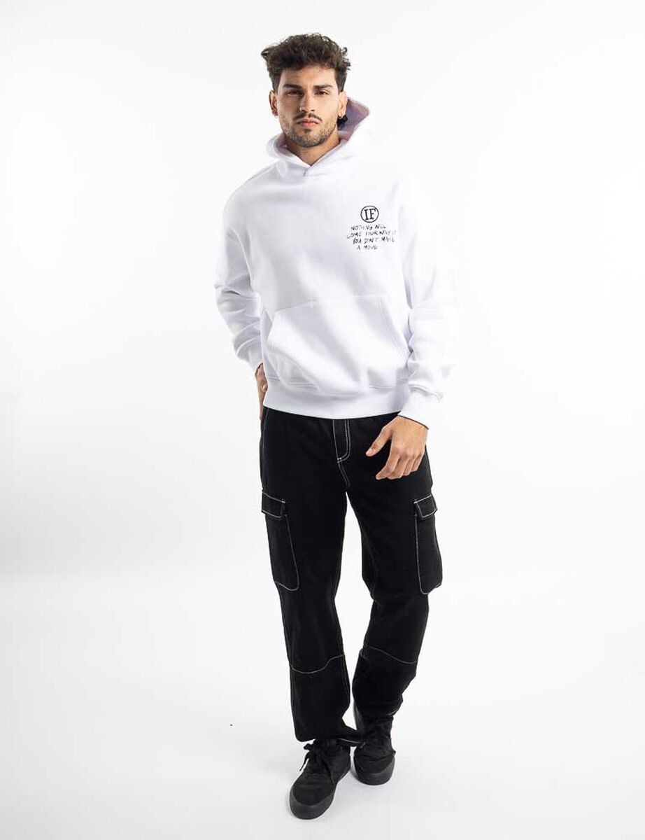 Poler&oacute;n Hoodie Boxy Hombre Icono