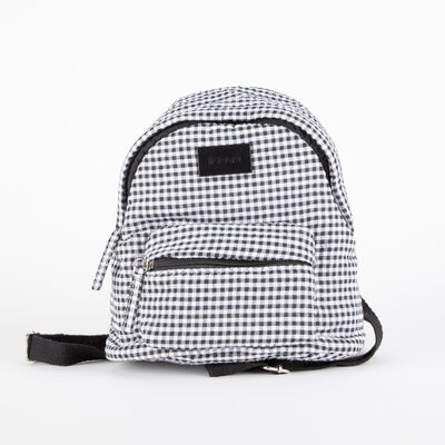 Mochila Cuadrille Negro Icono