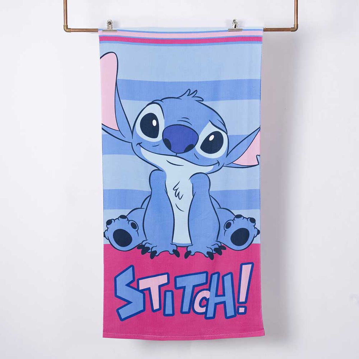 Toalla de Playa + Bolso + Lentes de Sol Disney Stitch 140 x 70 cm