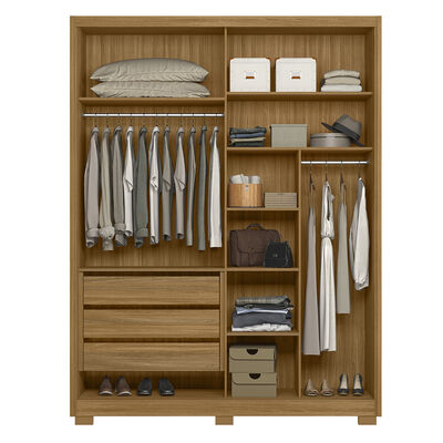 Imagen 2 del producto Clóset Di Poretti California 4 Puertas 3 Cajones Off White