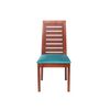 Juego de Comedor Latam Home Merida 6 Sillas Turquesa