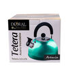 Tetera Doral Artemisa 2,5 lts. Turquesa