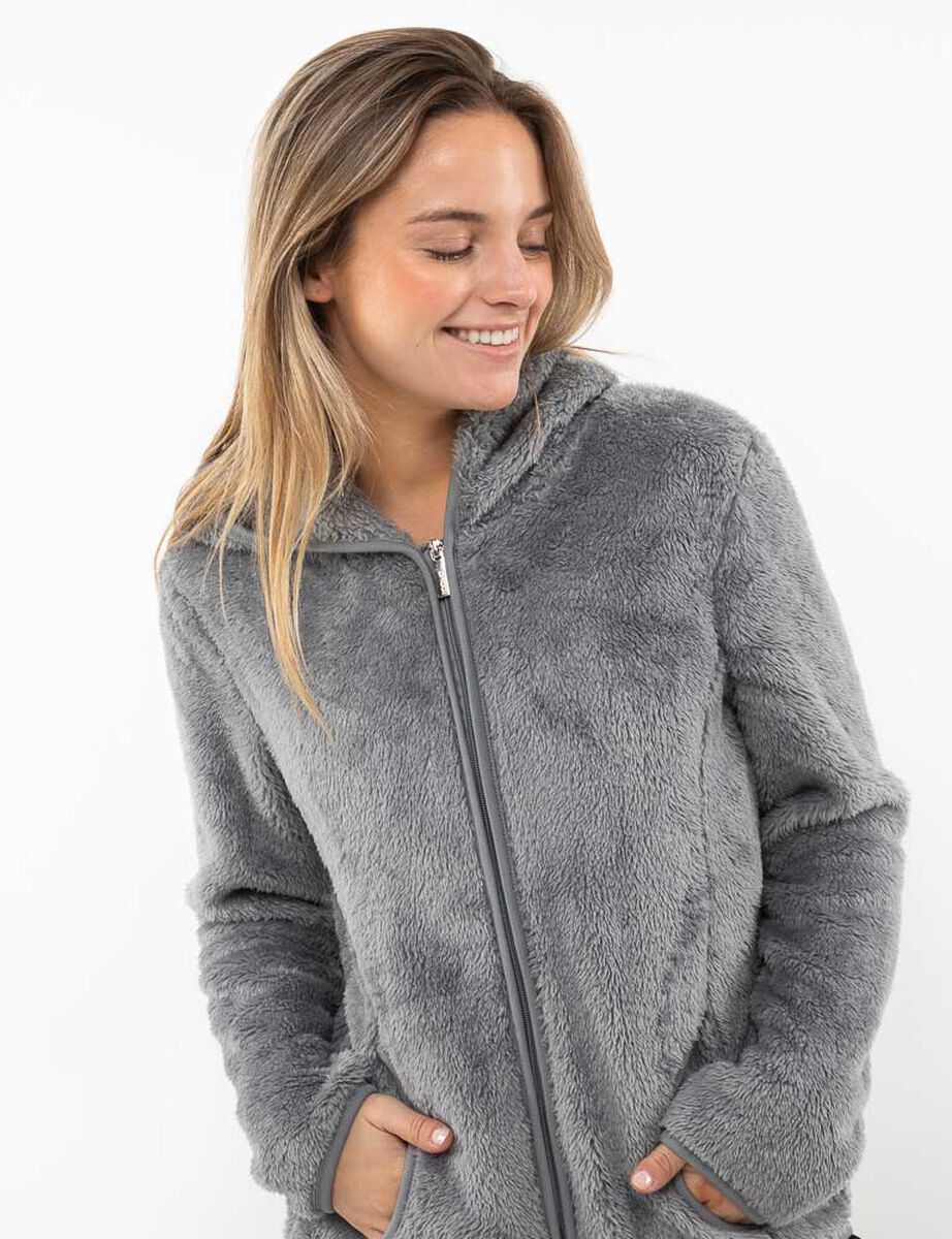 Poler&oacute;n Peludo Mujer Icono