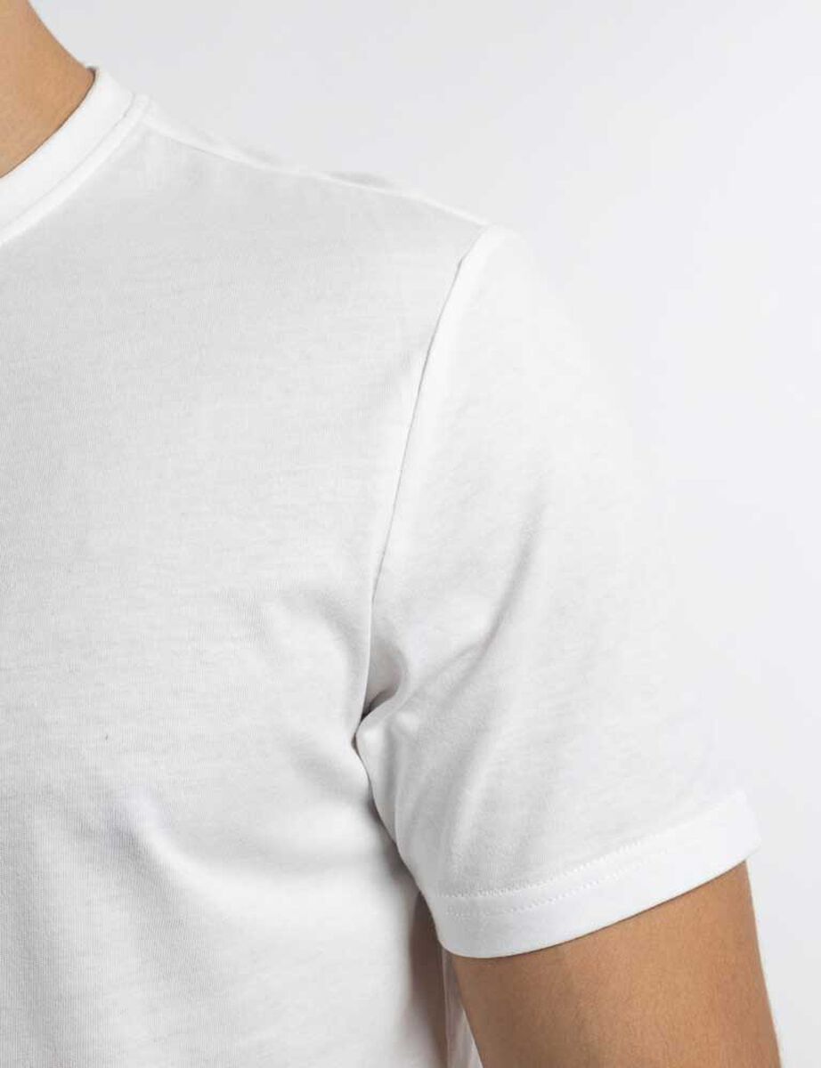 Polera Lisa Manga Corta Hombre Zibel
